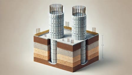 ТИСЭ для дома из бруса 8×8 м